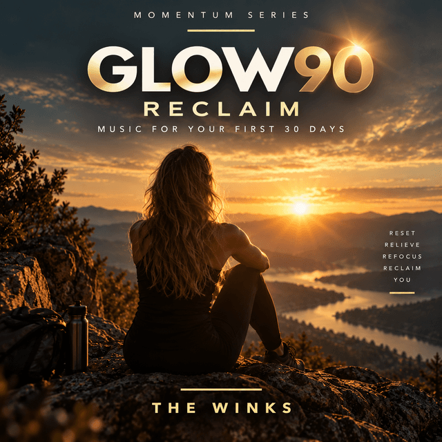 RECLAIM album artwork, the Glow90 soundtrack